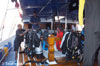 Dive deck and crew
